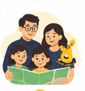 Happy family using Kutumba
